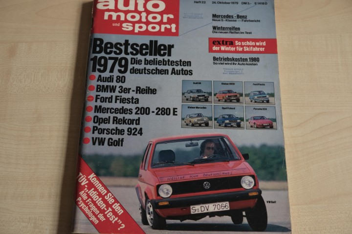 Deckblatt Auto Motor und Sport (22/1979)